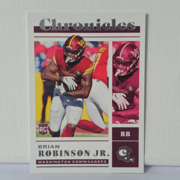 Panini Chronicles Football 2022 | #37 Brian Robinson Jr. - Washington Commanders | Chronicles Rookie Card