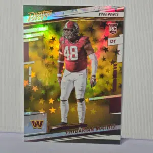 Panini Prestige Football 2022 | #352 Phidarian Mathis - Washington Commanders | Xtra Points Astral Rookie Card