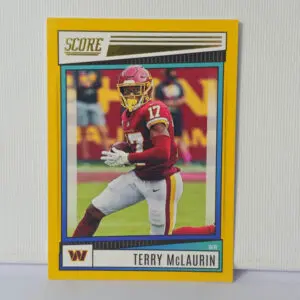 Panini Score Football 2022 | #251 Terry McLaurin - Washington Commanders | Gold