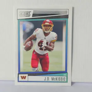 Panini Score Football 2022 | #256 J.D. McKissic - Washington Commanders