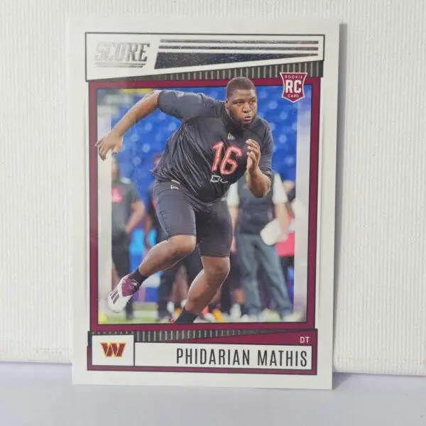 Panini Score Football 2022 | #360 Phidarian Mathis - Washington Commanders | Rookie Card