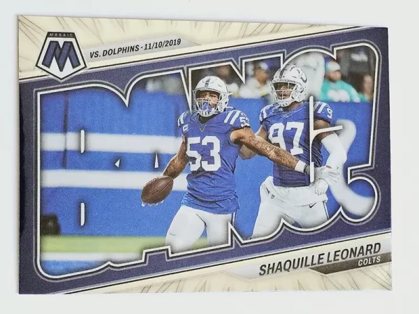 Carte à collectionner Panini Mosaic Football 2023 | | Game Over Trading Cards | Site de vente en ligne de cartes à collectionner NFL & football américain. Trading cards Panini - Topps - Donruss