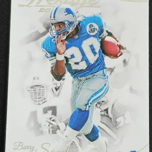 Carte à collectionner Panini Prestige Football 2023 | #100 Barry Sanders | Detroit Lions | Game Over Trading Cards | Site de vente en ligne de cartes à collectionner NFL & football américain. Trading cards Panini - Topps - Donruss