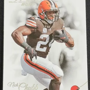 Carte à collectionner Panini Prestige Football 2023 | #76 Nick Chubb | Cleveland Browns | Game Over Trading Cards | Site de vente en ligne de cartes à collectionner NFL & football américain. Trading cards Panini - Topps - Donruss