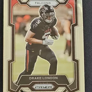 Carte à collectionner Panini Prizm Football 2023 | #10 Drake London | Atlanta Falcons | Game Over Trading Cards | Site de vente en ligne de cartes à collectionner NFL & football américain. Trading cards Panini - Topps - Donruss