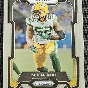 Carte à collectionner Panini Prizm Football 2023 | #113 Rashan Gary | Green Bay Packers | Game Over Trading Cards | Site de vente en ligne de cartes à collectionner NFL & football américain. Trading cards Panini - Topps - Donruss