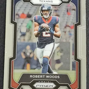 Carte à collectionner Panini Prizm Football 2023 | #123 Robert Woods | Houston Texans | Game Over Trading Cards | Site de vente en ligne de cartes à collectionner NFL & football américain. Trading cards Panini - Topps - Donruss
