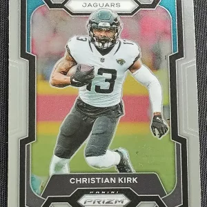 Carte à collectionner Panini Prizm Football 2023 | #134 Christian Kirk | Jacksonville Jaguars | Game Over Trading Cards | Site de vente en ligne de cartes à collectionner NFL & football américain. Trading cards Panini - Topps - Donruss