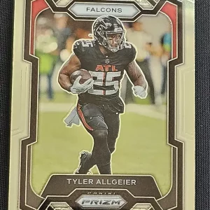 Carte à collectionner Panini Prizm Football 2023 | #14 Tyler Allgeier | Atlanta Falcons | Game Over Trading Cards | Site de vente en ligne de cartes à collectionner NFL & football américain. Trading cards Panini - Topps - Donruss