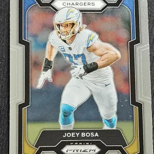 Carte à collectionner Panini Prizm Football 2023 | #157 Joey Bosa | Los Angeles Chargers | Game Over Trading Cards | Site de vente en ligne de cartes à collectionner NFL & football américain. Trading cards Panini - Topps - Donruss
