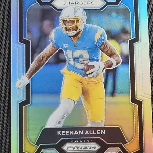 Carte à collectionner Panini Prizm Football 2023 | #159 Keenan Allen | Los Angeles Chargers | Parallel Silver Prizm | Game Over Trading Cards | Site de vente en ligne de cartes à collectionner NFL & football américain. Trading cards Panini - Topps - Donruss