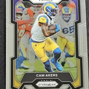 Carte à collectionner Panini Prizm Football 2023 | #164 Cam Akers | Minnesota Vikings | Game Over Trading Cards | Site de vente en ligne de cartes à collectionner NFL & football américain. Trading cards Panini - Topps - Donruss