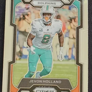 Carte à collectionner Panini Prizm Football 2023 | #188 Jevon Holland | Miami Dolphins | Game Over Trading Cards | Site de vente en ligne de cartes à collectionner NFL & football américain. Trading cards Panini - Topps - Donruss