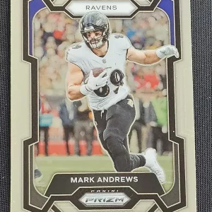 Carte à collectionner Panini Prizm Football 2023 | #19 Mark Andrews | Baltimore Ravens | Game Over Trading Cards | Site de vente en ligne de cartes à collectionner NFL & football américain. Trading cards Panini - Topps - Donruss