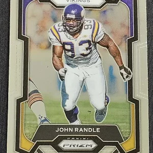 Carte à collectionner Panini Prizm Football 2023 | #196 John Randle | Minnesota Vikings | Game Over Trading Cards | Site de vente en ligne de cartes à collectionner NFL & football américain. Trading cards Panini - Topps - Donruss