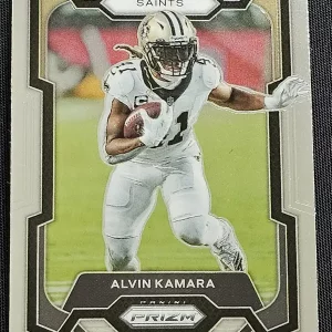 Carte à collectionner Panini Prizm Football 2023 | #210 Alvin Kamara | New Orleans Saints | Game Over Trading Cards | Site de vente en ligne de cartes à collectionner NFL & football américain. Trading cards Panini - Topps - Donruss