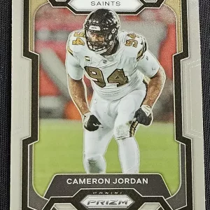 Carte à collectionner Panini Prizm Football 2023 | #211 Cameron Jordan | New Orleans Saints | Game Over Trading Cards | Site de vente en ligne de cartes à collectionner NFL & football américain. Trading cards Panini - Topps - Donruss
