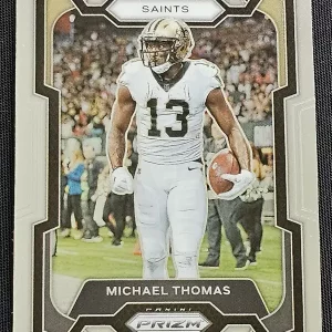 Carte à collectionner Panini Prizm Football 2023 | #216 Michael Thomas | New Orleans Saints | Game Over Trading Cards | Site de vente en ligne de cartes à collectionner NFL & football américain. Trading cards Panini - Topps - Donruss