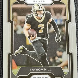 Carte à collectionner Panini Prizm Football 2023 | #217 Taysom Hill | New Orleans Saints | Game Over Trading Cards | Site de vente en ligne de cartes à collectionner NFL & football américain. Trading cards Panini - Topps - Donruss