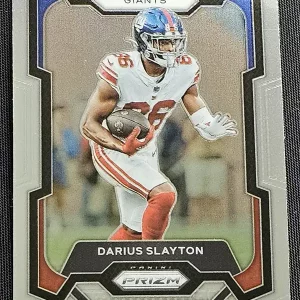 Carte à collectionner Panini Prizm Football 2023 | #220 Darius Slayton | New York Giants | Game Over Trading Cards | Site de vente en ligne de cartes à collectionner NFL & football américain. Trading cards Panini - Topps - Donruss