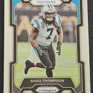 Carte à collectionner Panini Prizm Football 2023 | #45 Shaq Thompson | Carolina Panthers | Game Over Trading Cards | Site de vente en ligne de cartes à collectionner NFL & football américain. Trading cards Panini - Topps - Donruss