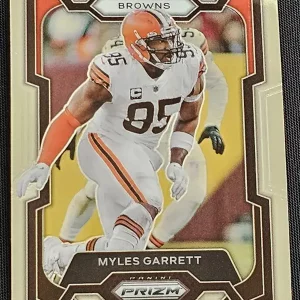Carte à collectionner Panini Prizm Football 2023 | #68 Myles Garrett | Cleveland Browns | Game Over Trading Cards | Site de vente en ligne de cartes à collectionner NFL & football américain. Trading cards Panini - Topps - Donruss