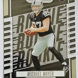 #116 Michael Mayer | Las Vegas Raiders | Carte Rookie Panini Absolute Football 2023 | Game Over Trading Cards | Site de vente en ligne de cartes à collectionner de football américain (NFL). Trading cards Panini - Topps - Donruss