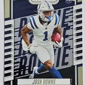 #128 Josh Downs | Indianapolis Colts | Carte Rookie Panini Absolute Football 2023 | Game Over Trading Cards | Site de vente en ligne de cartes à collectionner de football américain (NFL). Trading cards Panini - Topps - Donruss