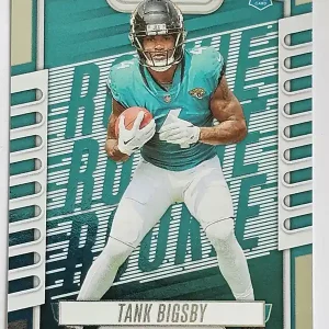 #131 Tank Bigsby | Jacksonville Jaguars | Carte Rookie Panini Absolute Football 2023 | Game Over Trading Cards | Site de vente en ligne de cartes à collectionner de football américain (NFL). Trading cards Panini - Topps - Donruss