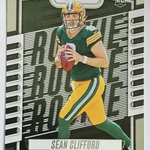 #141 Sean Clifford | Green Bay Packers | Carte Rookie Panini Absolute Football 2023 | Game Over Trading Cards | Site de vente en ligne de cartes à collectionner de football américain (NFL). Trading cards Panini - Topps - Donruss