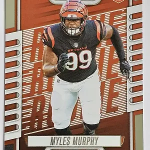 #159 Myles Murphy | Cincinnati Bengals | Carte Rookie Panini Absolute Football 2023 | Game Over Trading Cards | Site de vente en ligne de cartes à collectionner de football américain (NFL). Trading cards Panini - Topps - Donruss