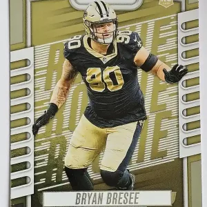 #160 Bryan Bresee | New Orleans Saints | Carte Rookie Panini Absolute Football 2023 | Game Over Trading Cards | Site de vente en ligne de cartes à collectionner de football américain (NFL). Trading cards Panini - Topps - Donruss