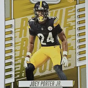 #163 Joey Porter Jr. | Pittsburgh Steelers | Carte Rookie Panini Absolute Football 2023 | Game Over Trading Cards | Site de vente en ligne de cartes à collectionner de football américain (NFL). Trading cards Panini - Topps - Donruss