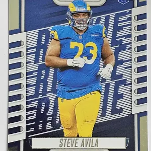 #164 Steve Avila | Los Angeles Rams | Carte Rookie Panini Absolute Football 2023 | Game Over Trading Cards | Site de vente en ligne de cartes à collectionner de football américain (NFL). Trading cards Panini - Topps - Donruss