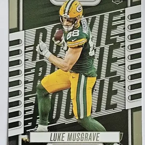 #168 Luke Musgrave | Green Bay Packers | Carte Rookie Panini Absolute Football 2023 | Game Over Trading Cards | Site de vente en ligne de cartes à collectionner de football américain (NFL). Trading cards Panini - Topps - Donruss