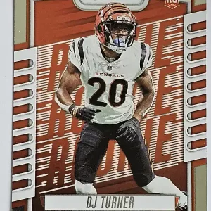 #175 DJ Turner | Cincinnati Bengals | Carte Rookie Panini Absolute Football 2023 | Game Over Trading Cards | Site de vente en ligne de cartes à collectionner de football américain (NFL). Trading cards Panini - Topps - Donruss