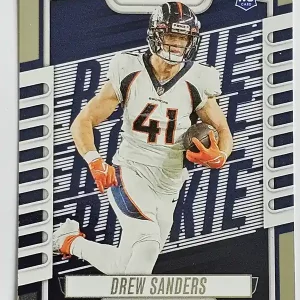#177 Drew Sanders | Denver Broncos | Carte Rookie Panini Absolute Football 2023 | Game Over Trading Cards | Site de vente en ligne de cartes à collectionner de football américain (NFL). Trading cards Panini - Topps - Donruss