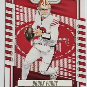 #18 Brock Purdy | San Francisco 49ers Panini Absolute Football 2023 | Game Over Trading Cards | Site de vente en ligne de cartes à collectionner de football américain (NFL). Trading cards Panini - Topps - Donruss
