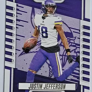 #49 Justin Jefferson | Minnesota Vikings Panini Absolute Football 2023 | Game Over Trading Cards | Site de vente en ligne de cartes à collectionner de football américain (NFL). Trading cards Panini - Topps - Donruss