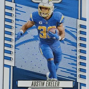 #51 Austin Ekeler | Los Angeles Chargers Panini Absolute Football 2023 | Game Over Trading Cards | Site de vente en ligne de cartes à collectionner de football américain (NFL). Trading cards Panini - Topps - Donruss
