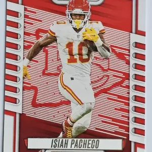 #53 Isiah Pacheco | Kansas City Chiefs Panini Absolute Football 2023 | Game Over Trading Cards | Site de vente en ligne de cartes à collectionner de football américain (NFL). Trading cards Panini - Topps - Donruss