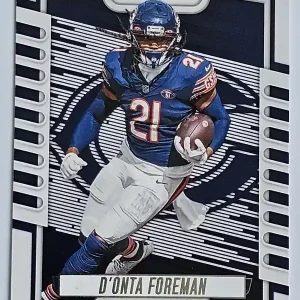 #62 D’Onta Foreman | Chicago Bears Panini Absolute Football 2023 | Game Over Trading Cards | Site de vente en ligne de cartes à collectionner de football américain (NFL). Trading cards Panini - Topps - Donruss