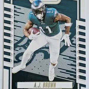 #91 A.J. Brown | Philadelphia Eagles Panini Absolute Football 2023 | Game Over Trading Cards | Site de vente en ligne de cartes à collectionner de football américain (NFL). Trading cards Panini - Topps - Donruss