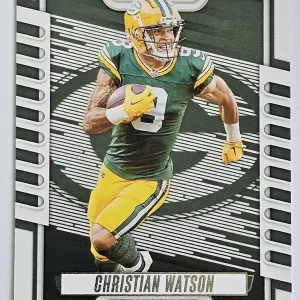 #95 Christian Watson | Green Bay Packers Panini Absolute Football 2023 | Game Over Trading Cards | Site de vente en ligne de cartes à collectionner de football américain (NFL). Trading cards Panini - Topps - Donruss