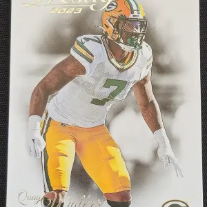 Carte à collectionner Panini Prestige Football 2023 | #113 Quay Walker | Green Bay Packers | Game Over Trading Cards | Site de vente en ligne de cartes à collectionner NFL & football américain. Trading cards Panini - Topps - Donruss