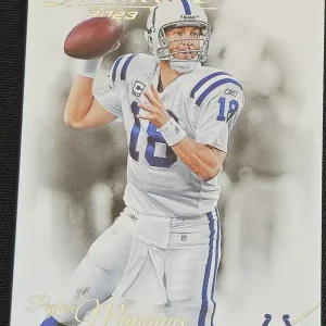 Carte à collectionner Panini Prestige Football 2023 | #129 Peyton Manning | Indianapolis Colts | Game Over Trading Cards | Site de vente en ligne de cartes à collectionner NFL & football américain. Trading cards Panini - Topps - Donruss