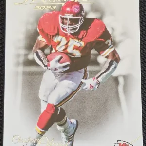 Carte à collectionner Panini Prestige Football 2023 | #143 Christian Okoye | Kansas City Chiefs | Game Over Trading Cards | Site de vente en ligne de cartes à collectionner NFL & football américain. Trading cards Panini - Topps - Donruss