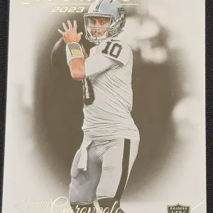 Carte à collectionner Panini Prestige Football 2023 | #155 Jimmy Garoppolo | Las Vegas Raiders | Game Over Trading Cards | Site de vente en ligne de cartes à collectionner NFL & football américain. Trading cards Panini - Topps - Donruss