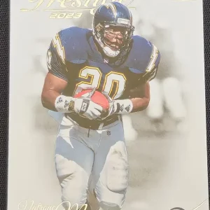 Carte à collectionner Panini Prestige Football 2023 | #168 Natrone Means | Los Angeles Chargers | Game Over Trading Cards | Site de vente en ligne de cartes à collectionner NFL & football américain. Trading cards Panini - Topps - Donruss