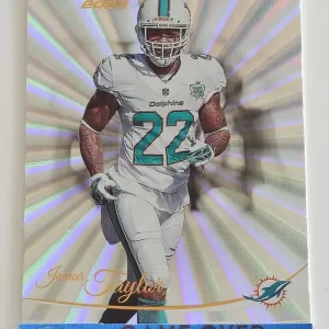 Panini Prestige 2023 | #181 Jamar Taylor | Miami Dolphins | Parallel Xtra Points Sunburst